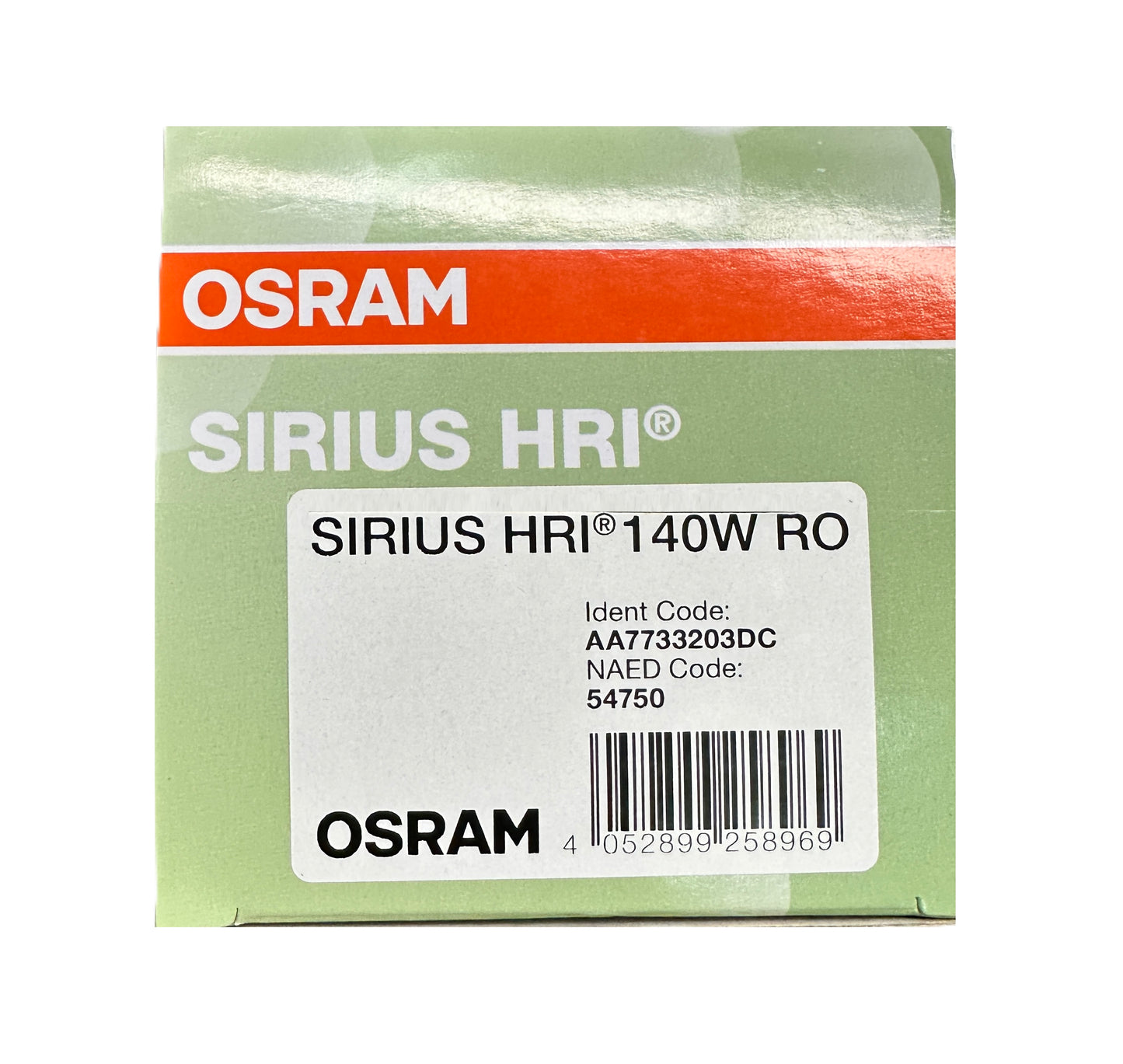 Foco Sirius Hri 140Ro Lampara Descarga 140w Beam 54750 Osram