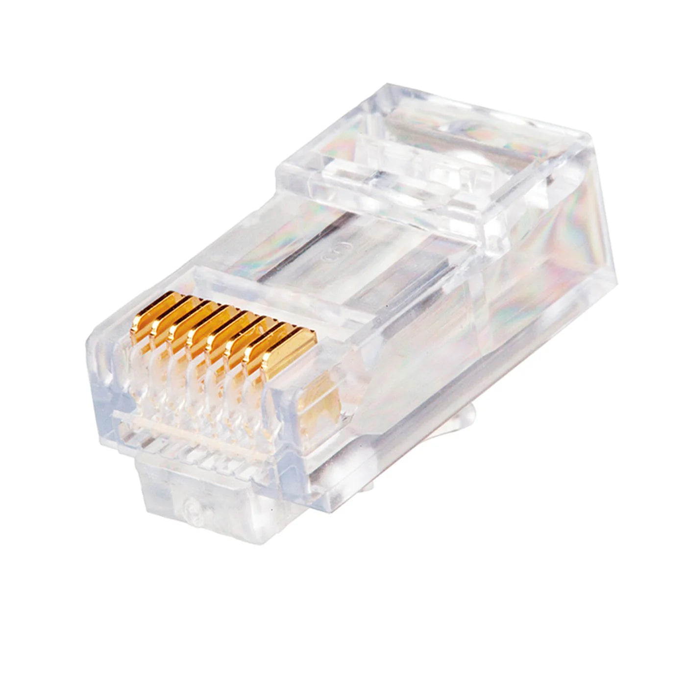 Plug Modular RJ45, 8 pines, Caja de 100 piezas BRMOD4P100 Hubbell