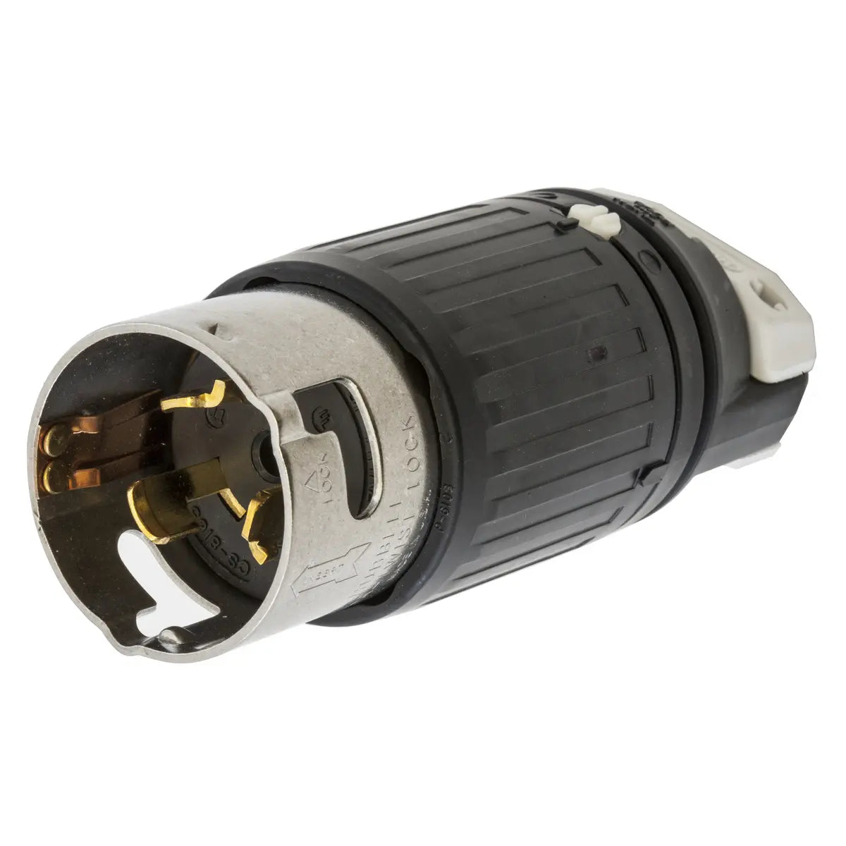 Conector Clavija Twist Lock Macho 50a 480v CS8165C Hubbell