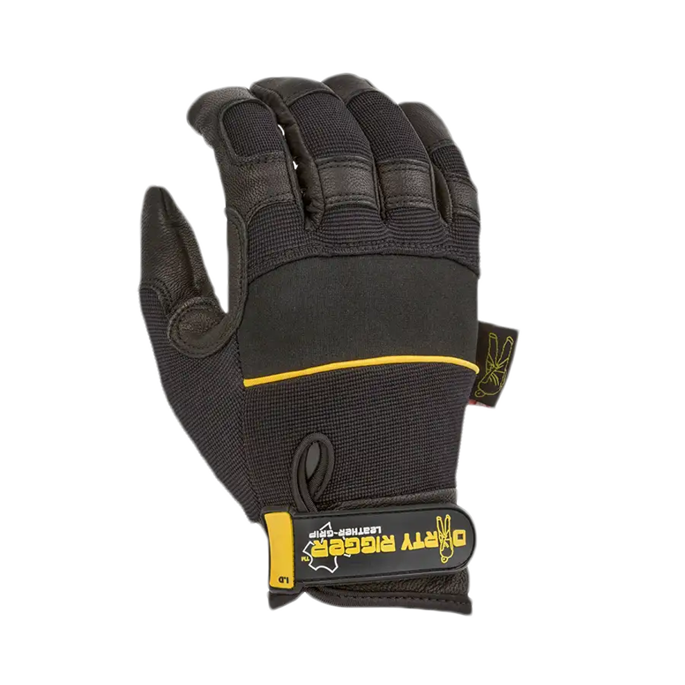 Guantes Uso Rudo Cuero Leather Grip Full Hand S DTY-LGRIPV2-S Dirty Rigger