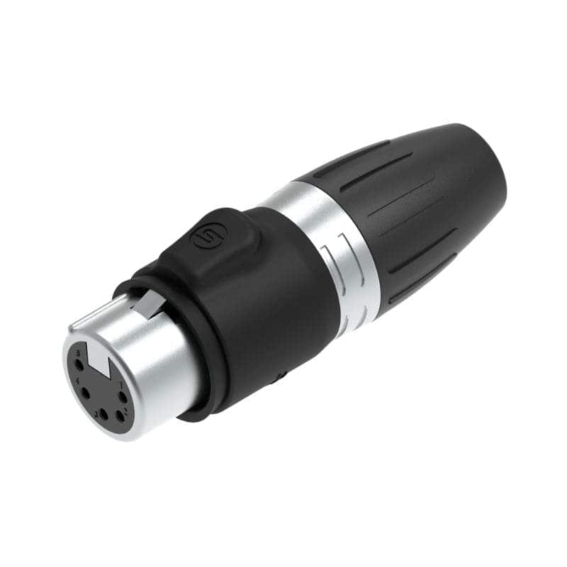 Conector Xlr 5 Pin Hembra Linea IP65 Intemperie NC5FX1-TOP - SCWF5 Seetronic