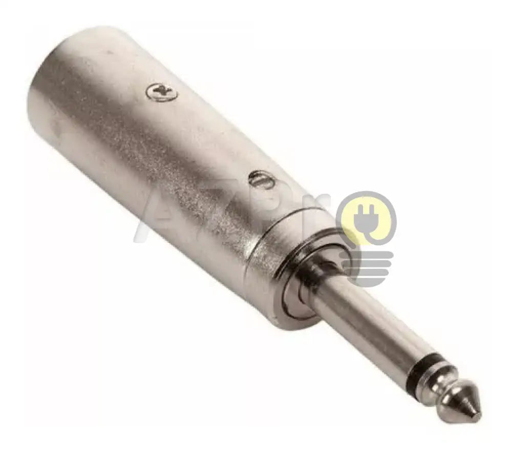 Adaptador De Plug 6.3 Mm A Xlr Macho Mono 251-340 Steren Electrónica > Audio Equipos Para Escenario