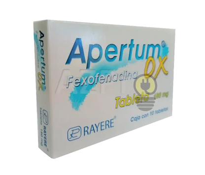 Apertum Fexofenadina 10 Tabletas 180Mg Tratamiento Alergias Rayere Economía E Industria > Productos