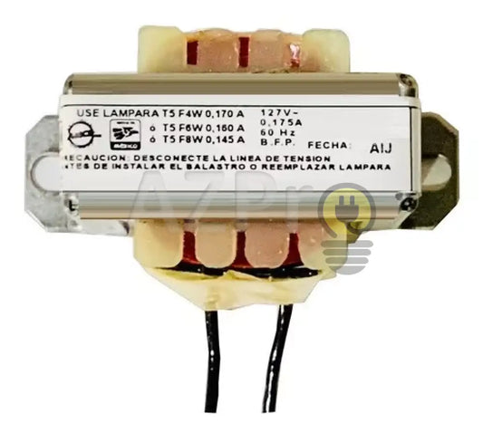 Balastro Tubo T5 Fluorescente O Germicida 4W 6W 8W 120V Azpro Electrónica > Audio Equipos Para