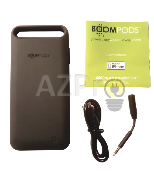 Bateria Funda Powercase 4000Mah Iphone 6 Plus Boompods Electrónica > Audio Equipos Para Escenario