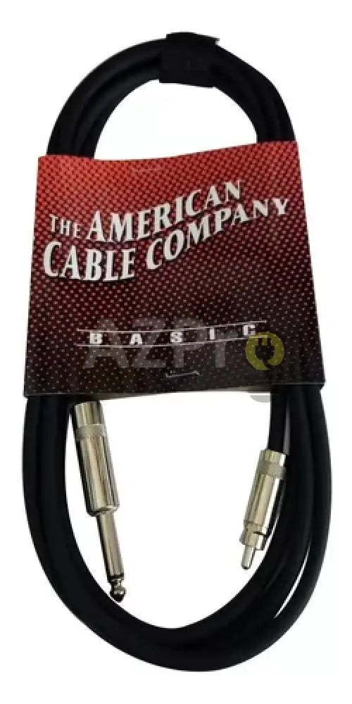 Cable De Audio Plug Rca A 6.3 Ts 3Mt 10P Rcap American Electrónica > Equipos Para Escenario