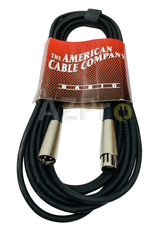 Cable De Microfono Xlr A 6Mt 20 Pies Ms2 American Electrónica > Audio Equipos Para Escenario