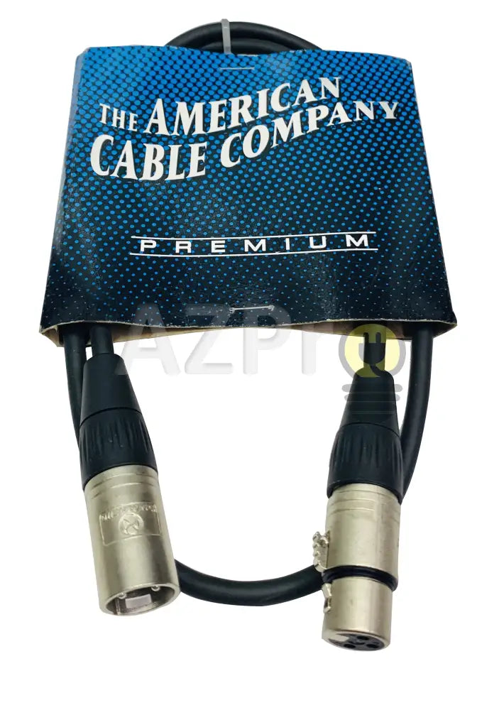 Cable De Microfono Xlr A 90Cm 3Pies M2-03 American Electrónica > Audio Equipos Para Escenario
