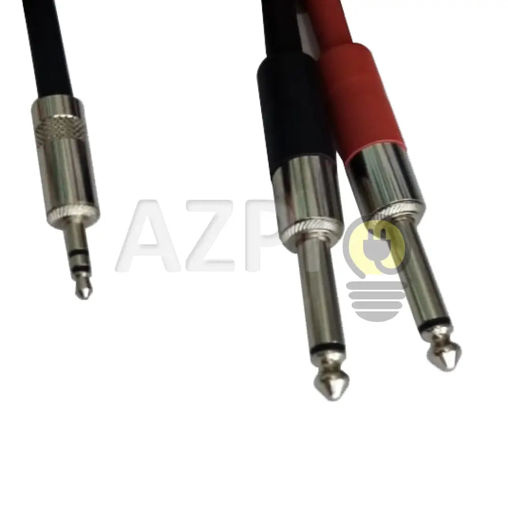 Cable Divisor Plug 3.5 A 2 6.3 1.8Mt 6P Yp2Ts American Electrónica > Audio Equipos Para Escenario