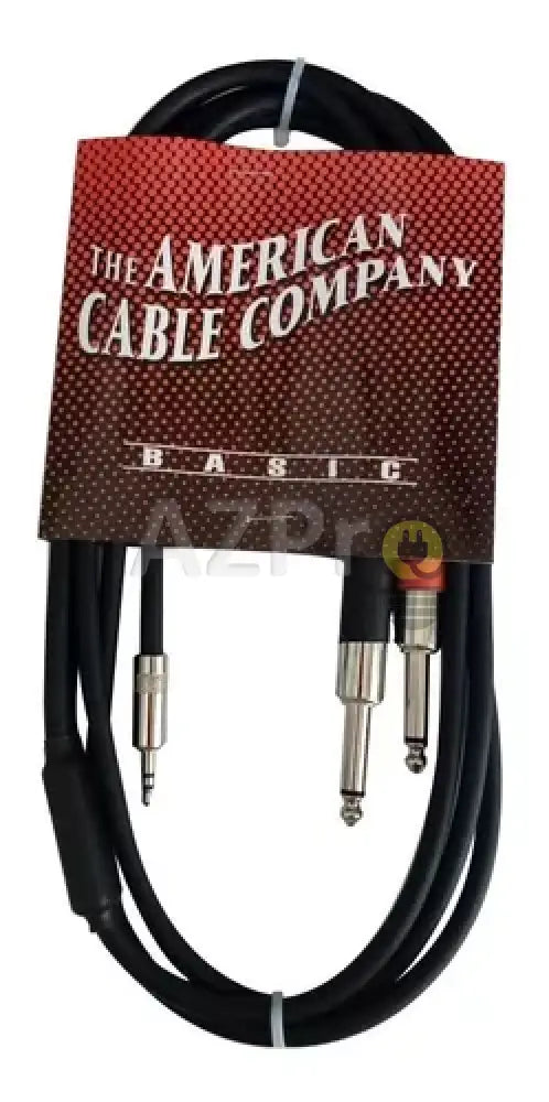 Cable Divisor Plug 3.5 A 2 6.3 1.8Mt 6P Yp2Ts American Electrónica > Audio Equipos Para Escenario