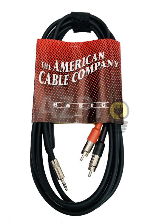 Cable Divisor Plug 3.5 A 2 Rca 3Mt 10P Yp2Rc American Electrónica > Audio Equipos Para Escenario