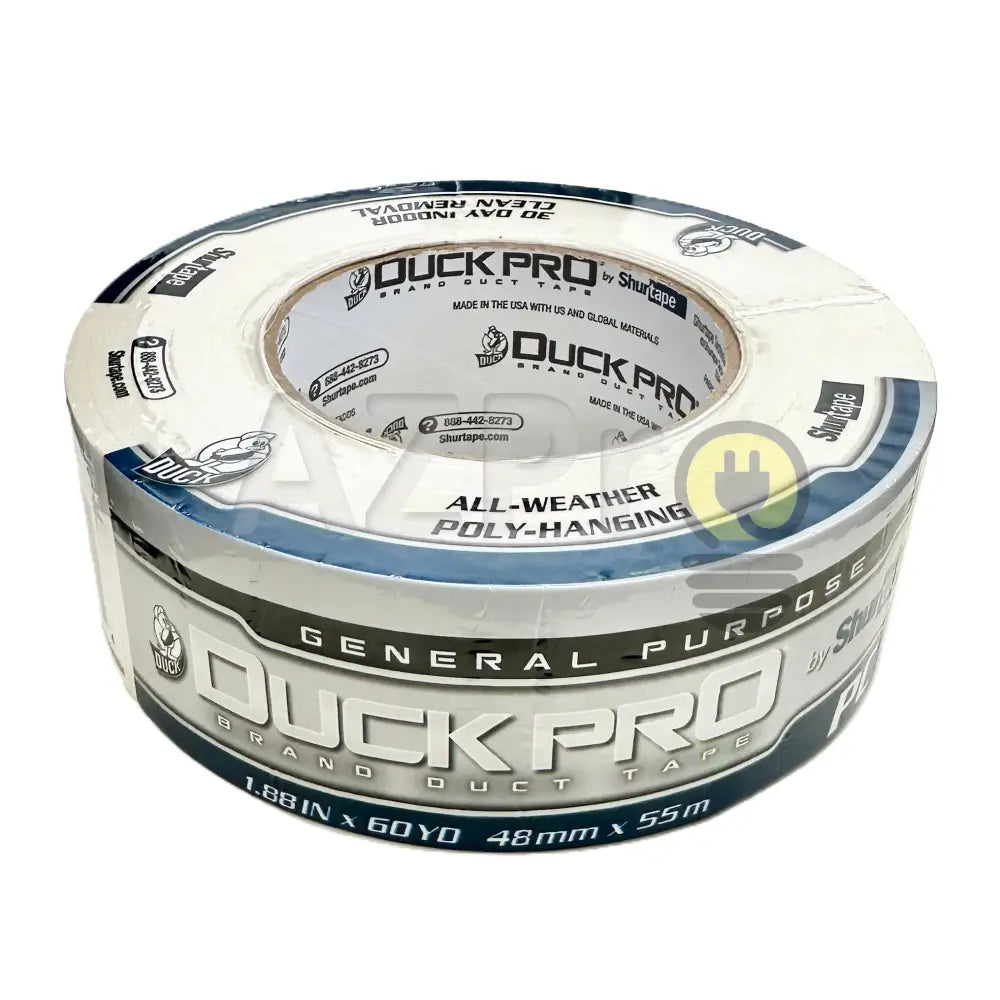 Cinta Ducto 2 Pulgadas 48mm x 54Mt Duct Tape Duck Pro PC9 Blanco Shurtape Electrónica > Audio > Equipos para escenario