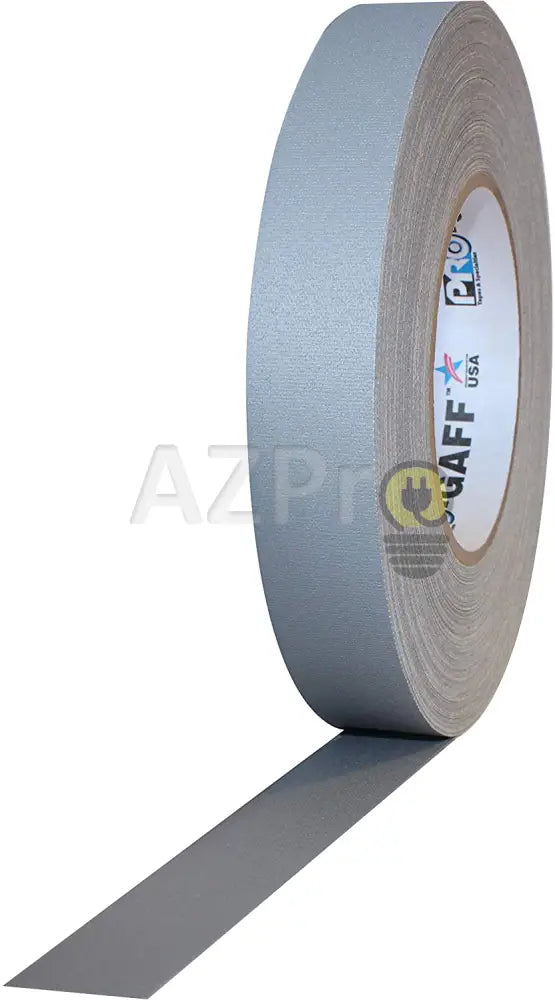 Cinta Gaffer Tape Mate 1 Pulgada (24 Milimetros Mm) X 55 Metros Mt Gris Protapes Progaff Electrónica