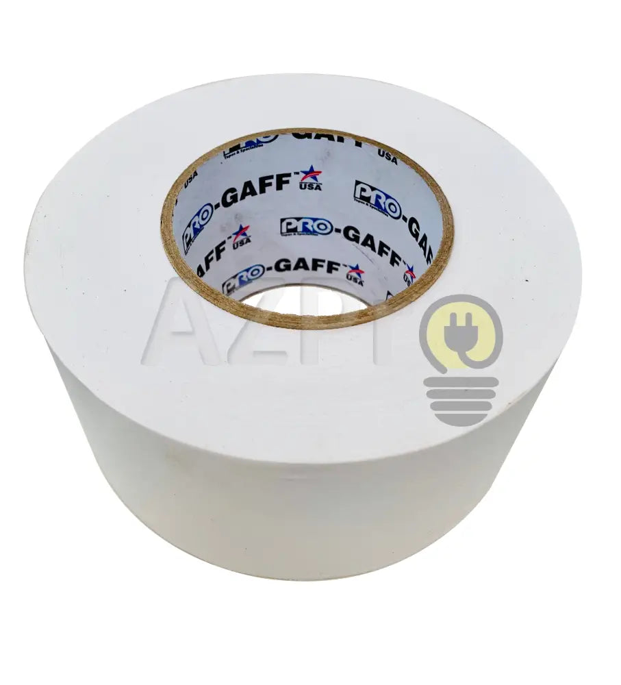 Cinta Gaffer Tape Mate 2 Pulgadas (48 Milimetros Mm) X 55 Metros Mt Blanca Protapes Progaff