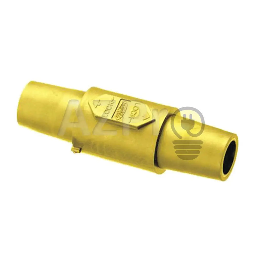 Conector Camlock Dbl Doble Hembra Linea 400A HBLDFY Amarillo Hubbell Electrónica > Audio > Equipos para escenario