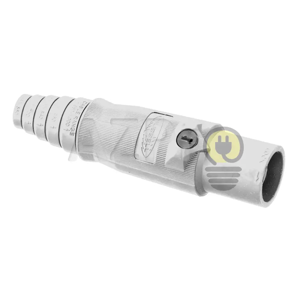 Conector Camlock Linea Macho Cable 300-400 Amperes Amp Hbl400M Blanco Hubbell Electrónica > Audio