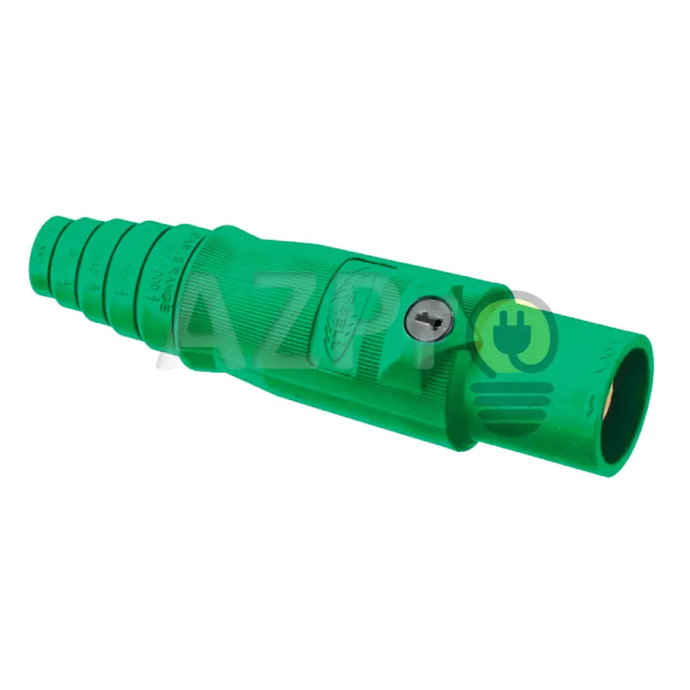 Conector Camlock Linea Macho Cable 300-400 Amperes Amp Hbl400M Verde Hubbell Electrónica > Audio