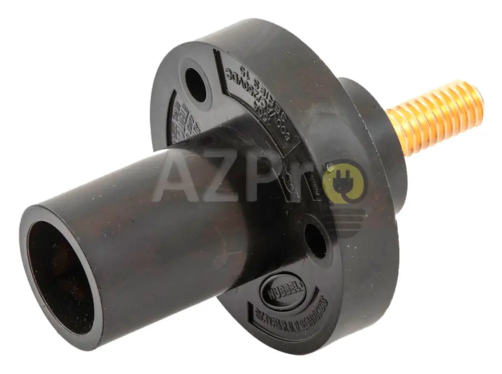 Conector Camlock Mini Tornillo Macho 150 Amperes Amp Hbl15Mrs Negro Hubbell Electrónica > Audio