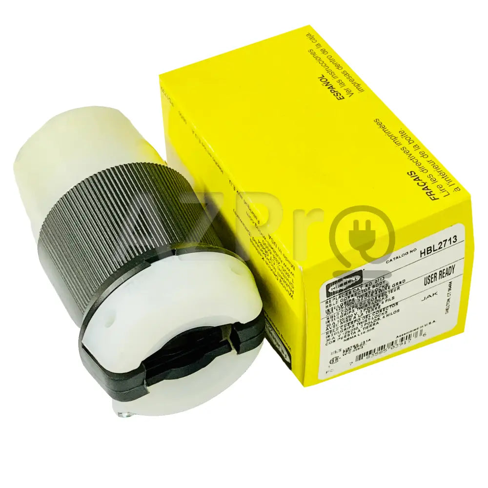Conector Clavija Twist Lock 30A 125/250V Hbl2713 Hubbell Electrónica > Audio Equipos Para Escenario