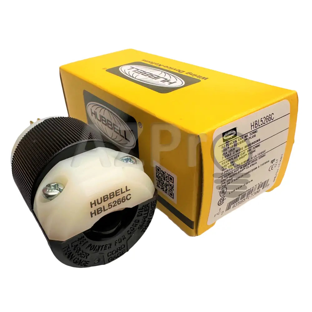 Conector Clavija Edison Macho 15A 125V 5-15P Hbl5266 Hubbell Electrónica > Audio Equipos Para