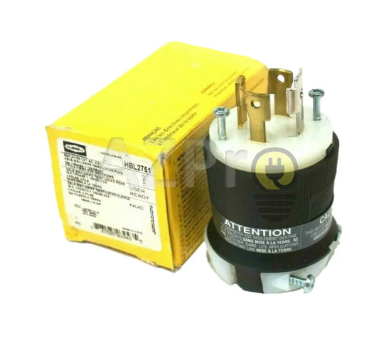 Conector Clavija Twist Lock 30A 120-208V L18-30P Hbl2751 Hubbell Electrónica > Audio Equipos Para