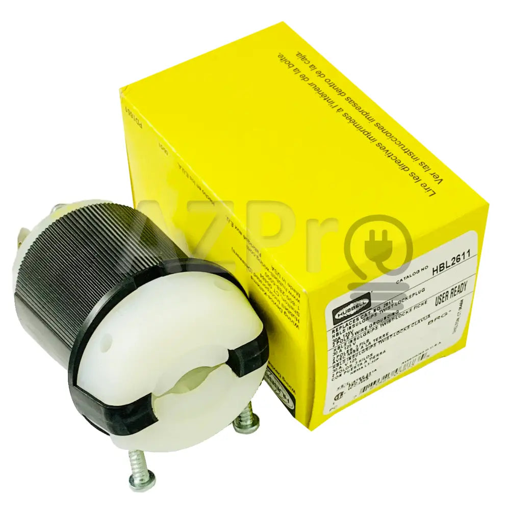 Conector Clavija Twist Lock Macho 30A 125V Hbl2611 Hubbell Electrónica > Audio Equipos Para