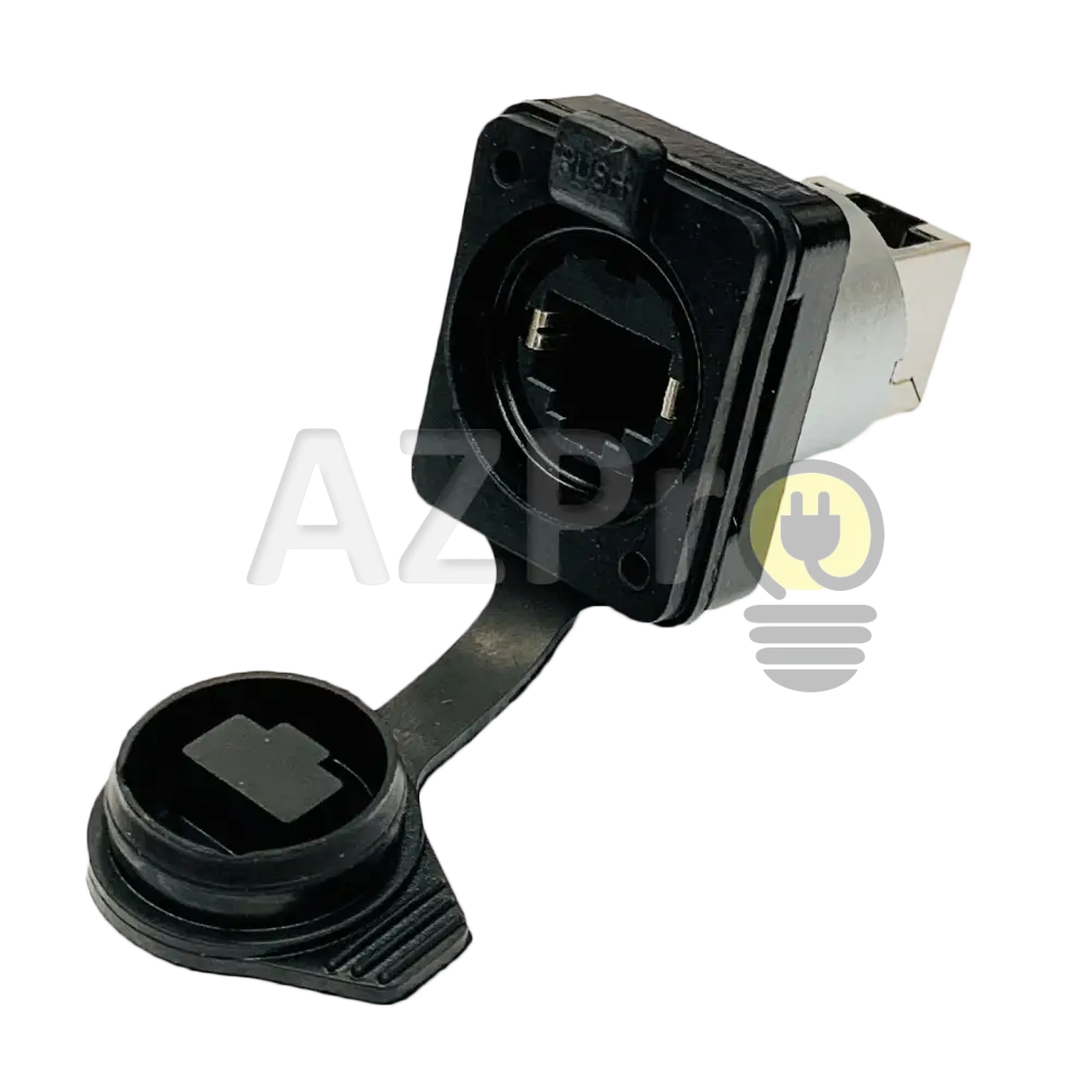 Conector Ethercon Rj45 Hembra Chasis Nickel Ne8Fd Seetronic Electrónica > Audio Equipos Para