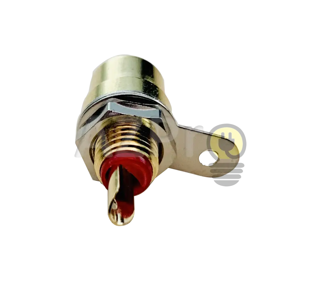 Conector Rca Chasis Hembra Female Plug Dorado Cd201 Gen Electrónica > Audio Equipos Para Escenario