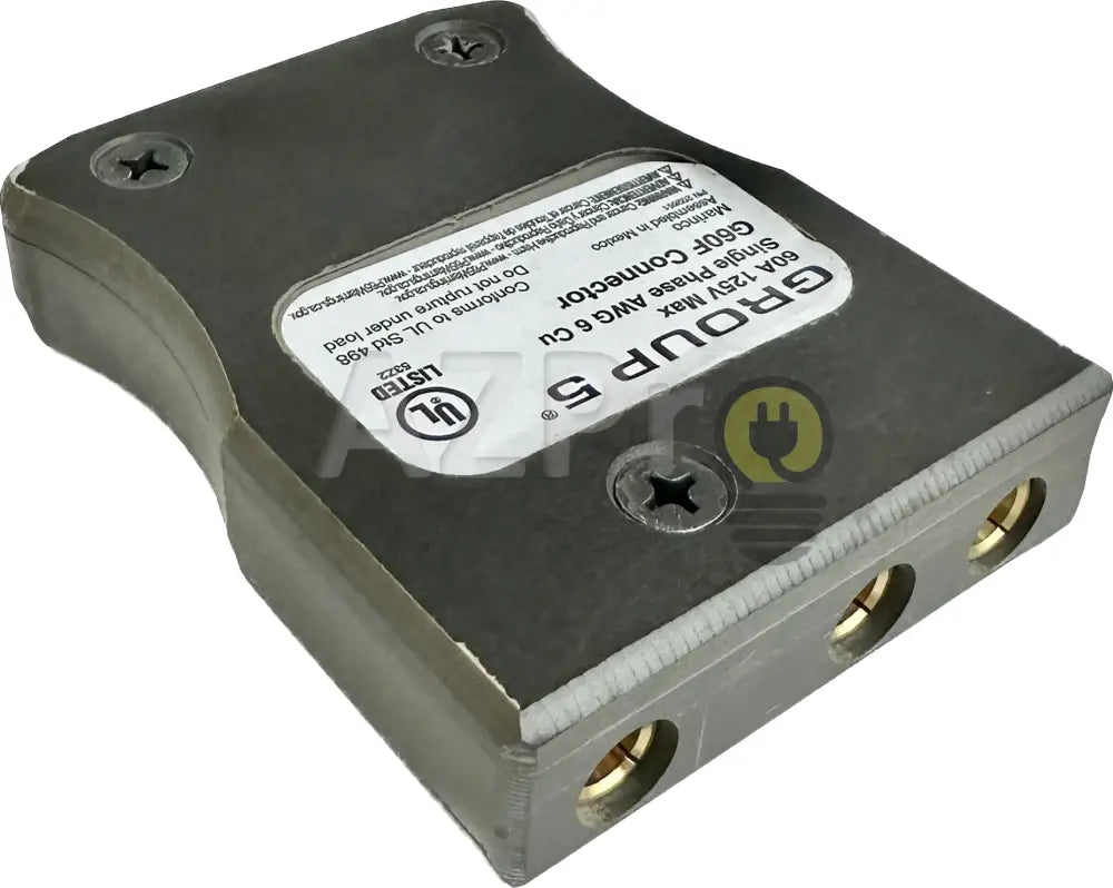 Conector Stage Pin Hembra Linea Cable 60A 60F Marinco Bates Electrónica > Audio Equipos Para