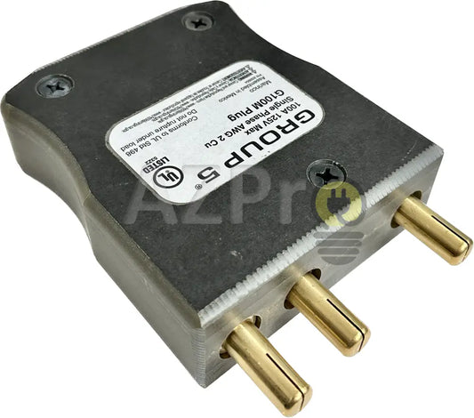 Conector Stage Pin Macho Linea 100A 125V Marinco Bates Electrónica > Audio Equipos Para Escenario