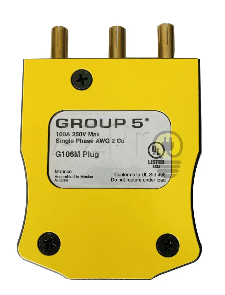 Conector Stage Pin Macho Linea 100A 250V Marinco Electrónica > Audio Equipos Para Escenario