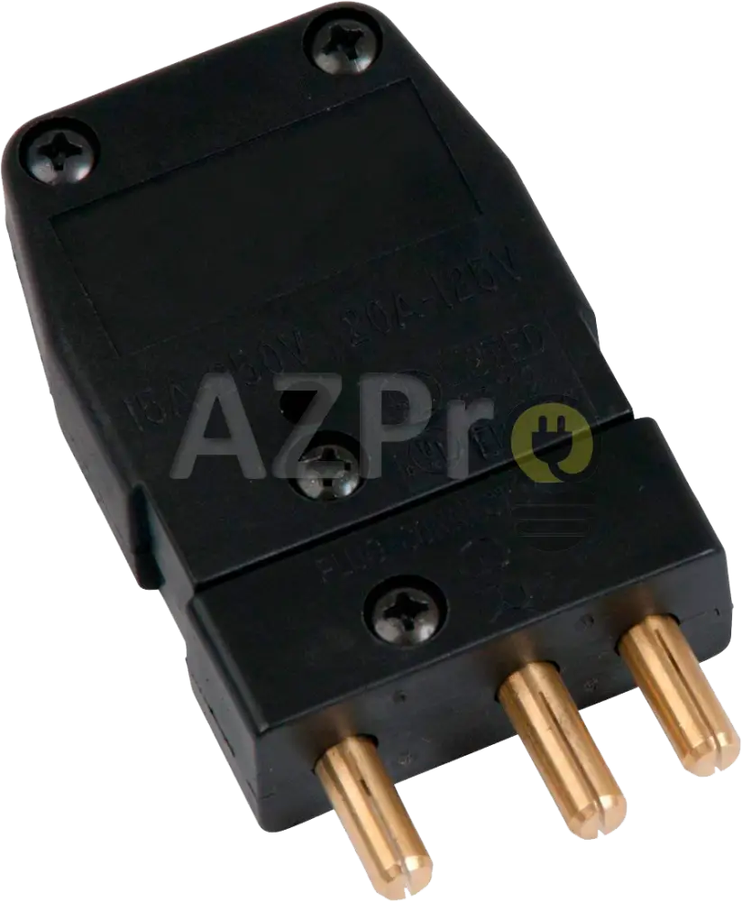 Conector Stage Pin Macho Linea Cable 20A 20M 2Pg20Mp Ssrc Electrónica > Audio Equipos Para Escenario