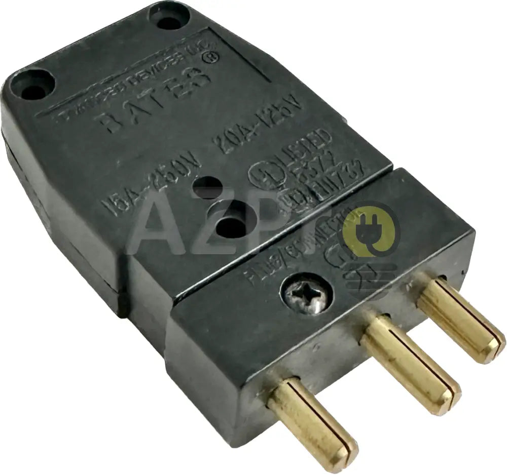 Conector Stage Pin Macho Linea Cable 20A 20M Marinco Bates Electrónica > Audio Equipos Para