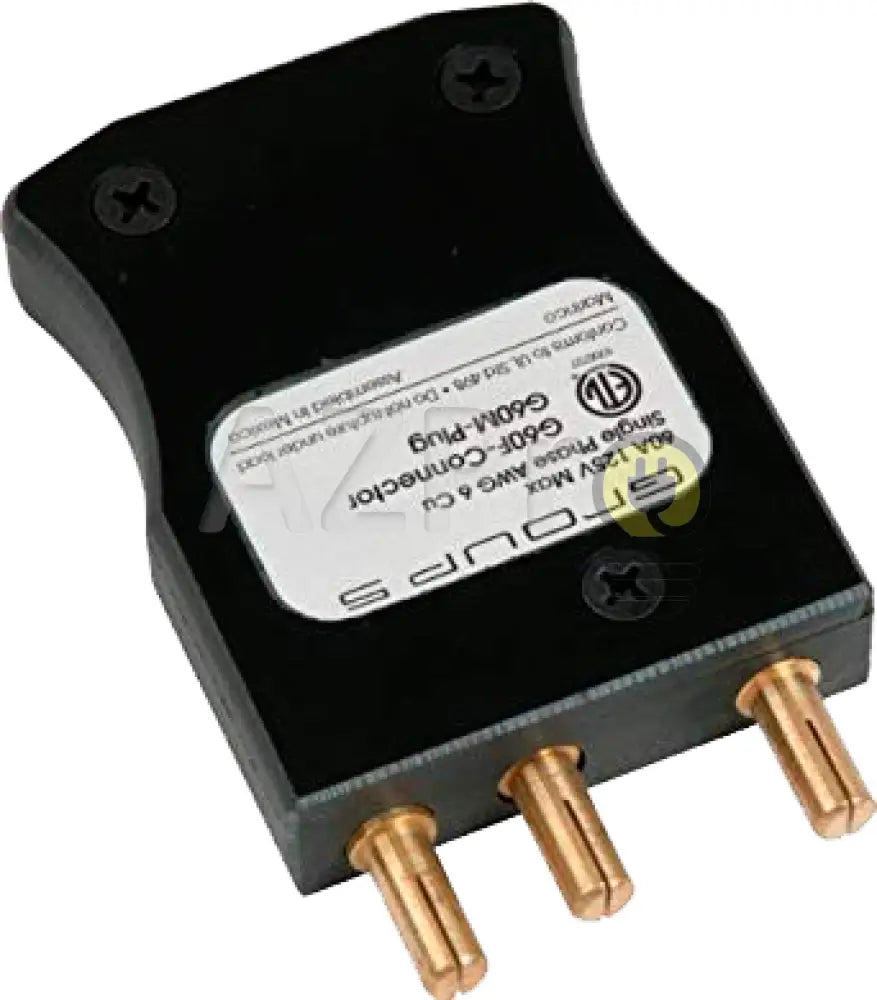 Conector Stage Pin Macho Linea Cable 60A 60M Marinco Bates Electrónica > Audio Equipos Para