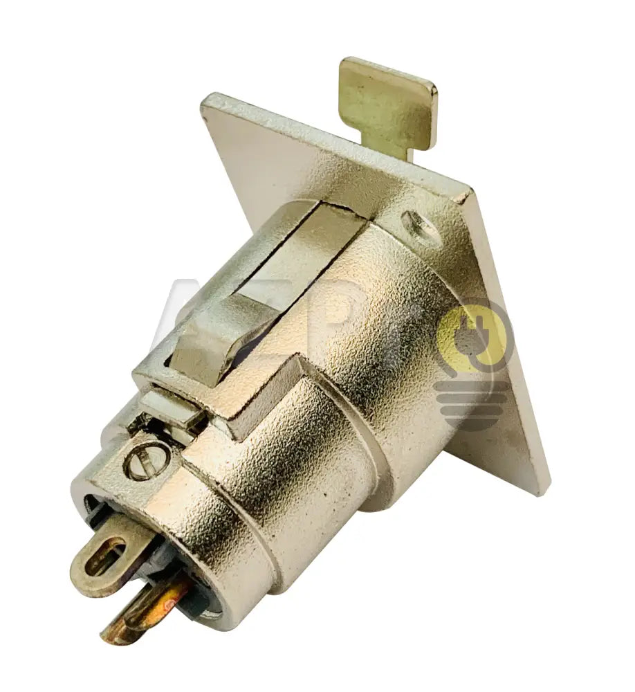 Conector Xlr 3 Pin Hembra Chasis Nickel Plata Nc3Fp Alto Gen Electrónica > Audio Equipos Para