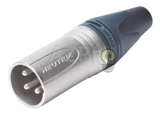 Conector Xlr 3 Pin Macho Linea Nickel Plata Nc3Mxx Neutrik Electrónica > Audio Equipos Para