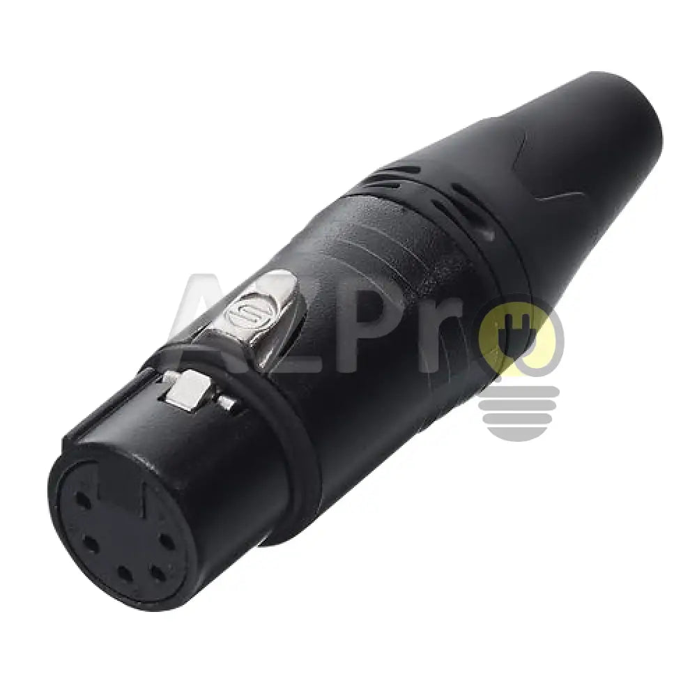 Conector Xlr 5 Pin Hembra Linea Negro Oro Nc5Fxx Seetronic Electrónica > Audio Equipos Para