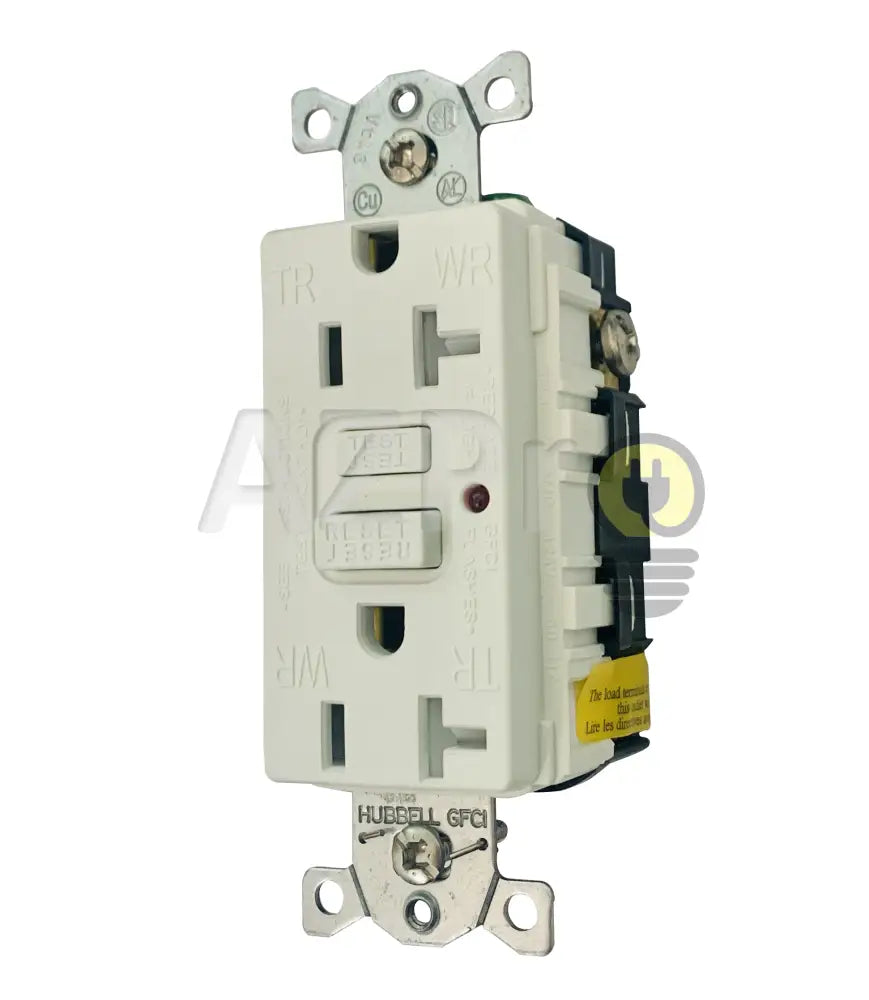 Contacto Doble Gfci Falla Tierra Led 20A 125V 5-20R Hubbell Electrónica > Audio Equipos Para