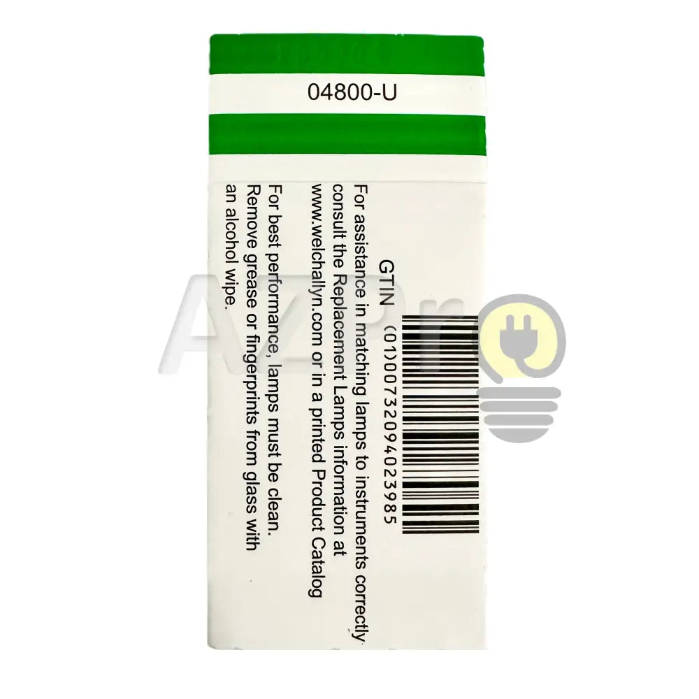 Foco 04800 Lampara Halogena 0.38a 2.5v para WA04800 Welch Allyn - Casa y jardín > Iluminación > Focos y reflectores