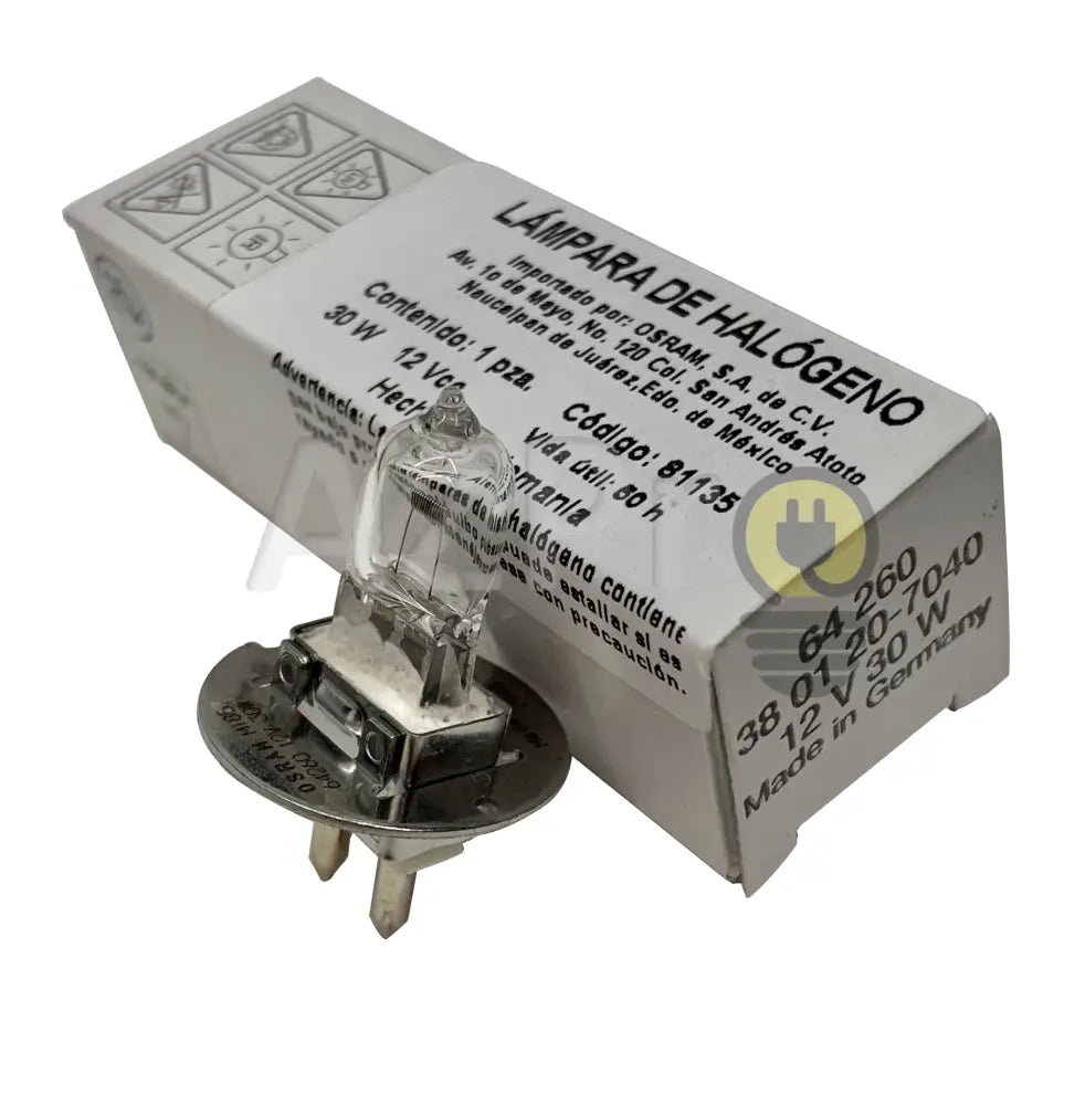 Foco 64260 Lampara Halogena 30W 12V Base Pg22 81135 Osram Casa Y Jardín > Iluminación Focos
