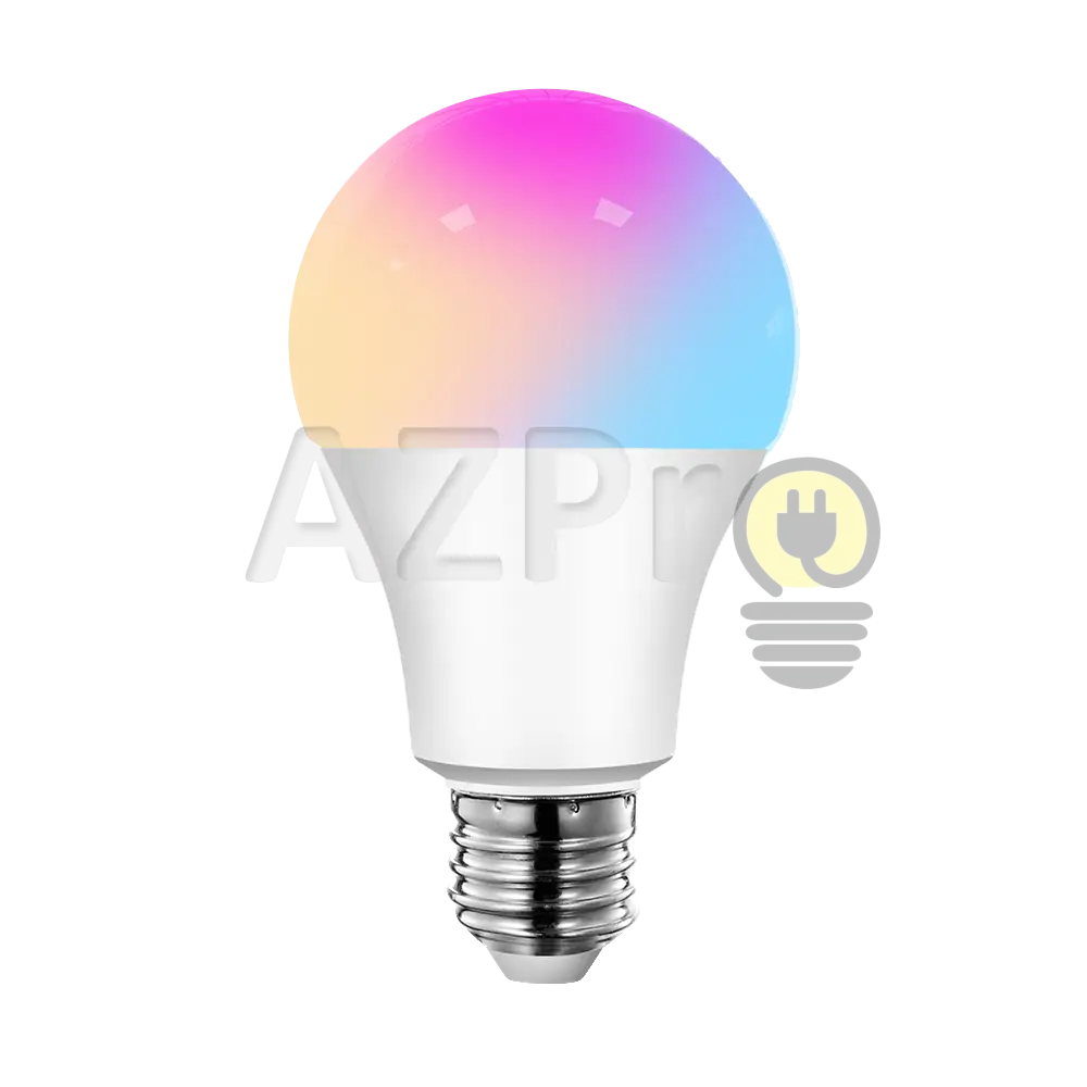 Foco Led Bulbo Inteligente 9W 120V Smart Bulb Rgb Wifi Azpro Casa Y Jardín > Iluminación Bombillas