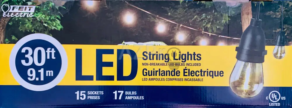 Luces Serie Led Exterior Guirnalda String Lights Vintage Feit Casa Y Jardín > Iluminación Bombillas