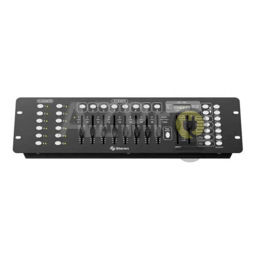 Mezcladora De Iluminacion 192 Canales Y 8 Escenas Dmx-105 Steren Electrónica > Audio Equipos Para