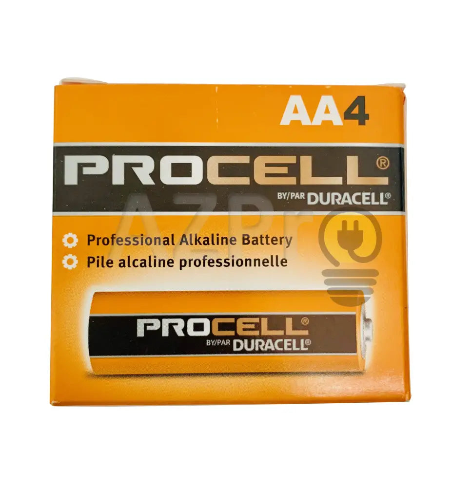Pila Bateria Aa 1.5V Alcalina Blister Con 4 Piezas Pc1500 Procell Duracell Electrónica > Audio