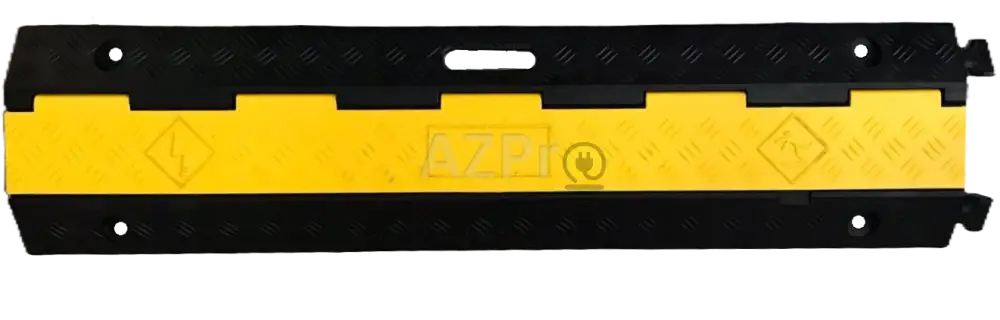 Protector Cable Piso 2 Canales 12 Toneladas Ton para Cable Yellow Jacket Azpro Electrónica > Audio > Equipos para