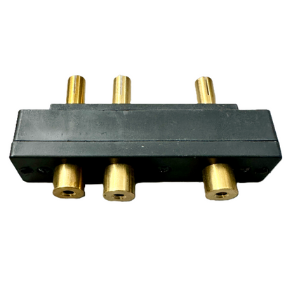 Conector Stage Pin Macho Chasis 100a 120V 100MR Marinco Bates