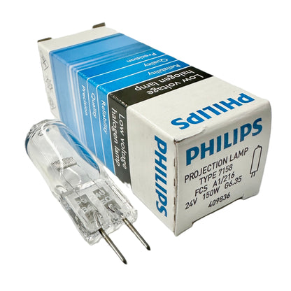 Foco Fcs Lampara Halogena Hlx 64640 150w 24v Gy6.35 206078 Philips