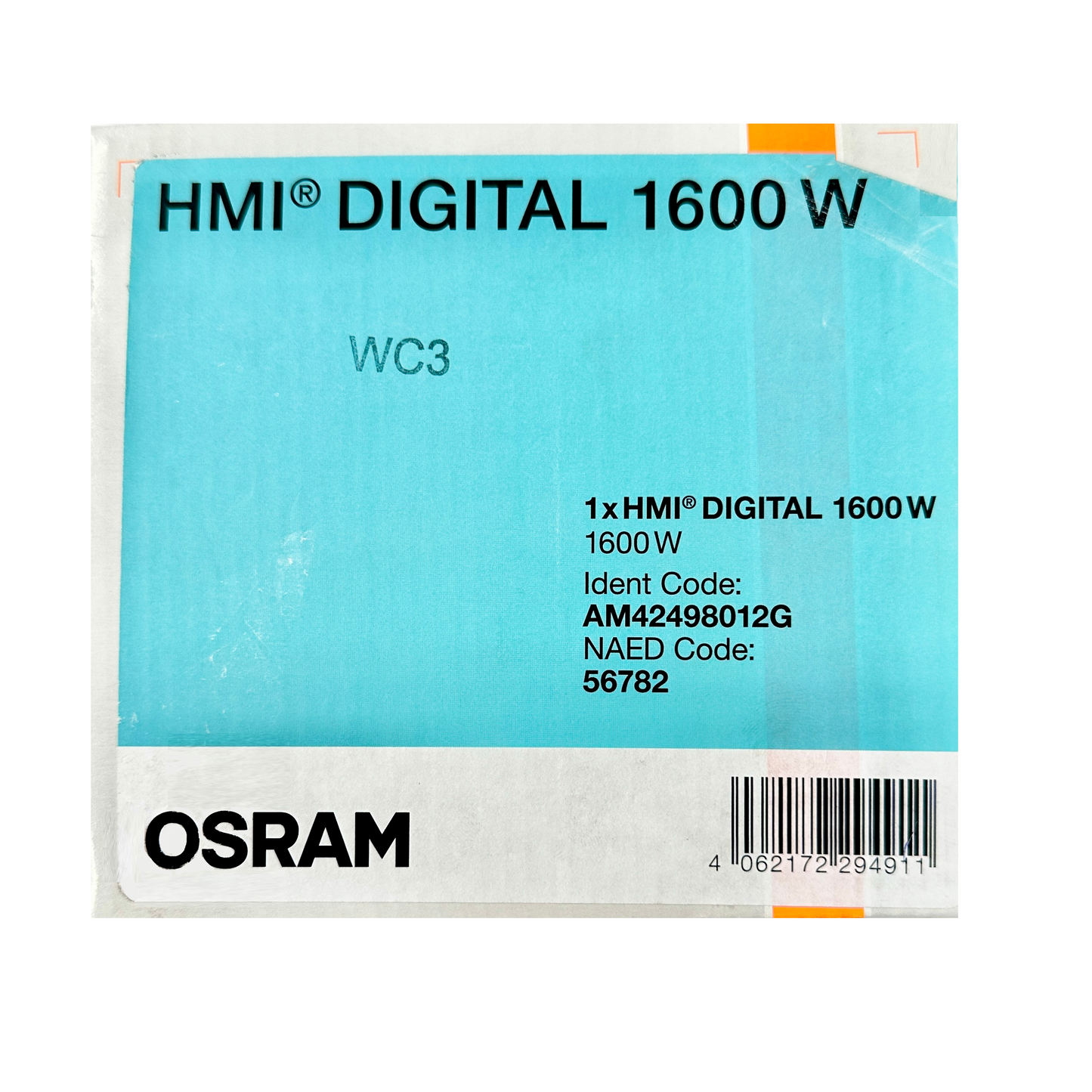Foco Hmi Digital 1600 Lampara Descarga Msr 1600w G22 56782 Osram