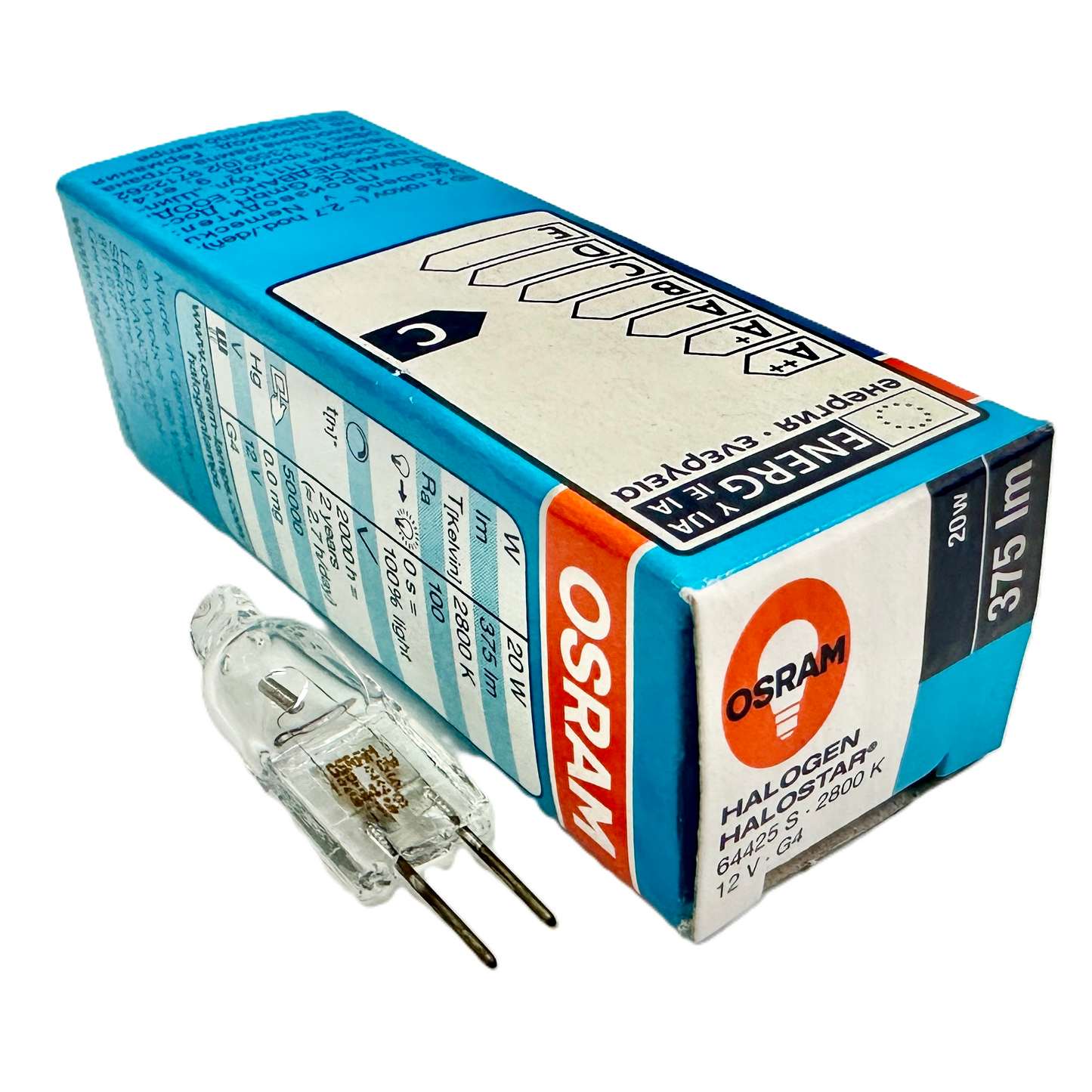 Foco 06300 Lampara Halogena 64425 20w 12v G4 Halostar 85541 Osram