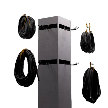 Cinturon Sujetador y Organizador de cables Amarillo CT-20-YW Cord-Tie